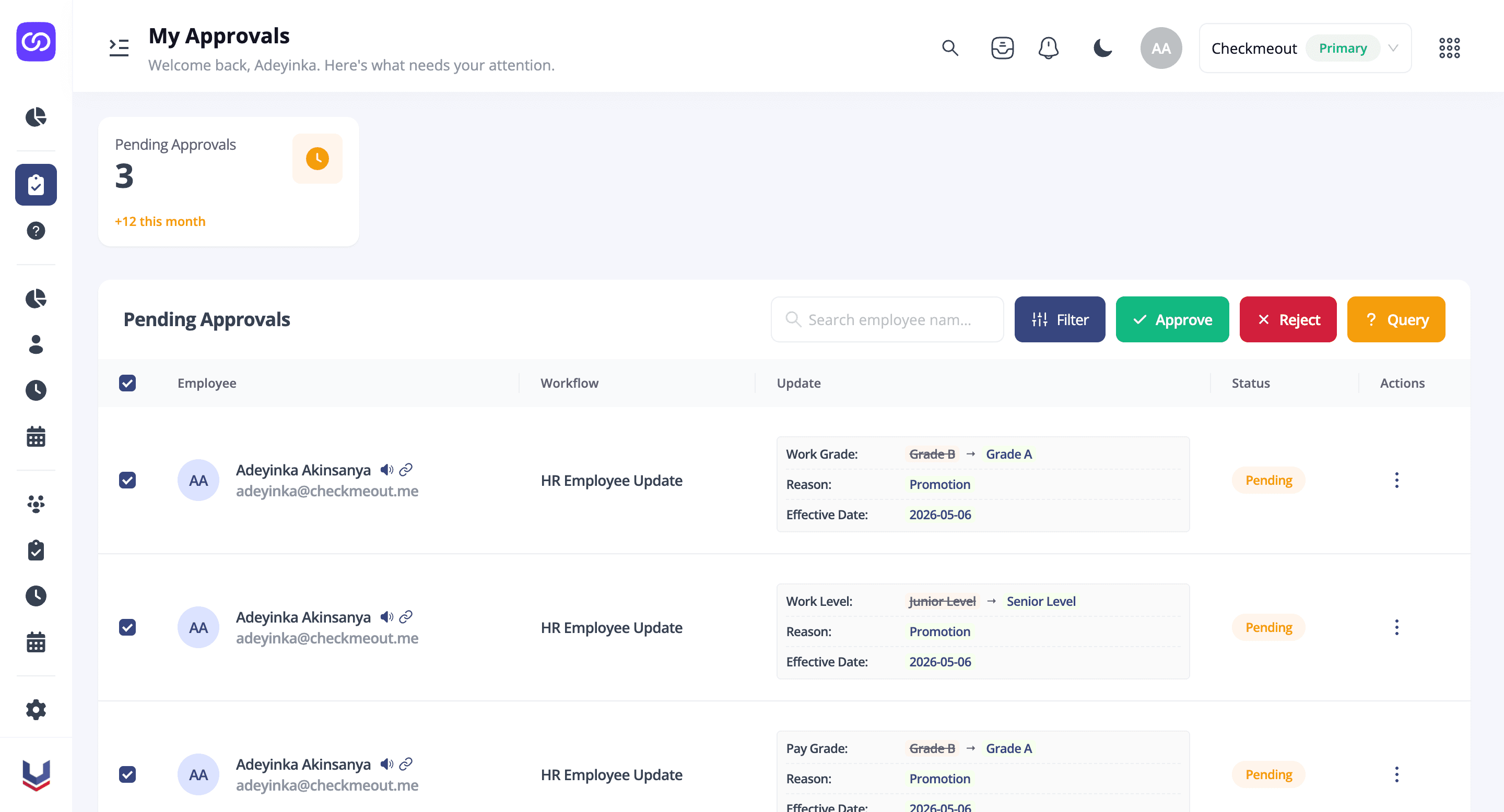 Automated Approval Workflows